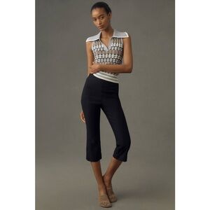 Anthropologie Maeve | Rare Adorable Academia Halter Polo Sweater Tank ~ XL